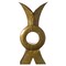 Unique Style Galvanized Gold Metal Design Large Floor Vase for Entryway, Living Room or Dining Room, 28 inTall Rustic Iron Home Decor Accent with Distressed Finish - Vase for Flowers, Branches, or Greenery